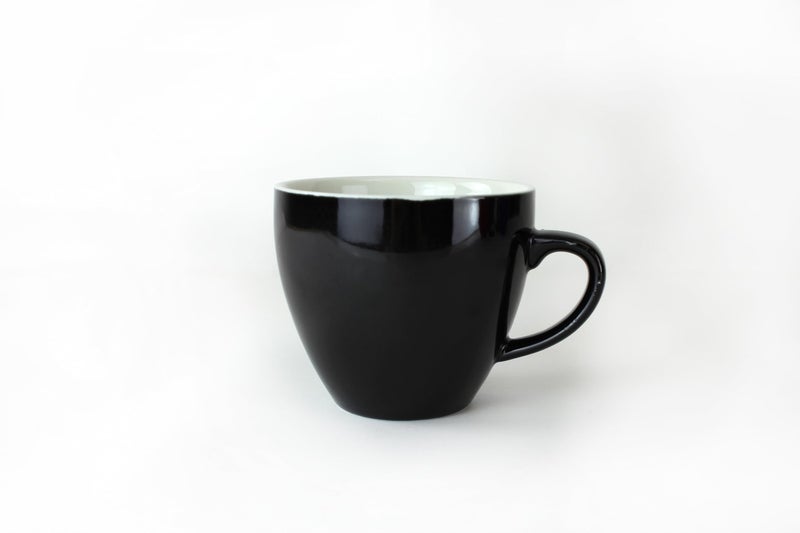 Creature Cups SKULL Ceramic Cup (11 Ounce, Black Exterior) - Hidden 3D Creature Inside Mug Emerges As You Drink - Spooky Halloween Creepy Coffee & Tea Cup - Image 3